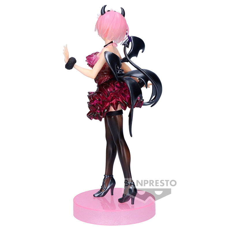 Banpresto Figura Ram Clear & Dressy Re:Zero Starting Life in Another World 22cm (imagen 3 de 6)