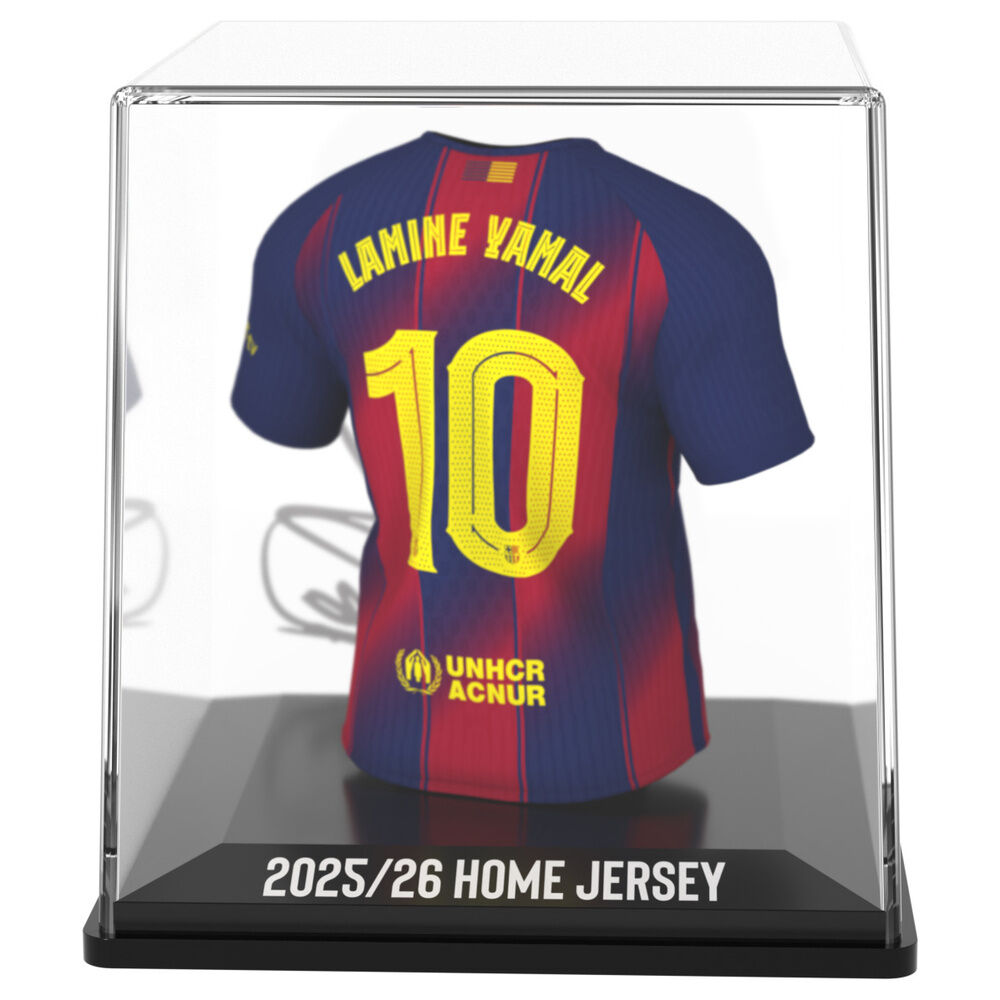 Mini Camiseta Laminada Yamal FC Barcelona - Figuras | Fancollex