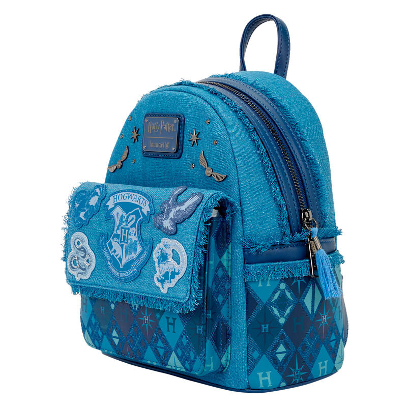 Mochila Hufflepuff Harry Potter Loungefly 26cm (imagen 3 de 6)