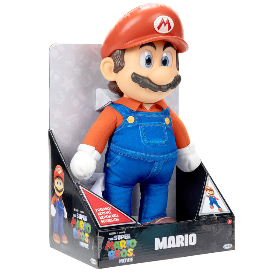 Jakks Pacific Peluche Super Mario La Pelicula Super Mario Bros 30cm (imagen 8 de 9)