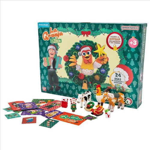 Bandai Rojo Calendario de adviento la granja zenon