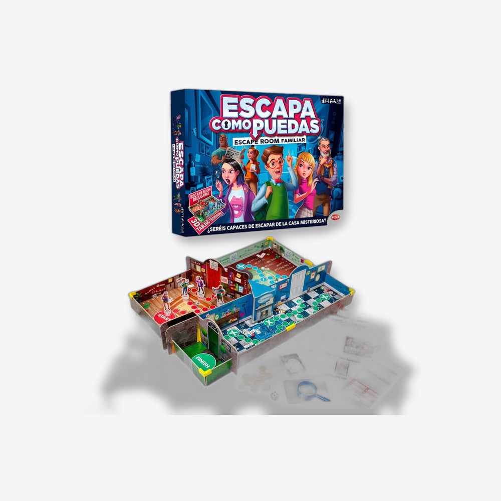 Juego de mesa bizak escapa como puedas (imagen 2 de 6)