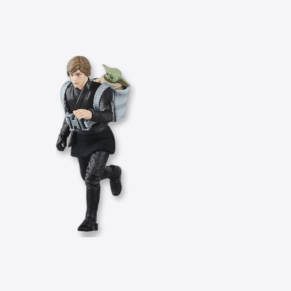 Figura hasbro star wars the book of boba fett luke skywalker & grogu (imagen 6 de 6)