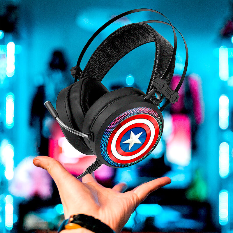 Ert Group Auriculares gaming Capitan America Marvel (imagen 2 de 6)