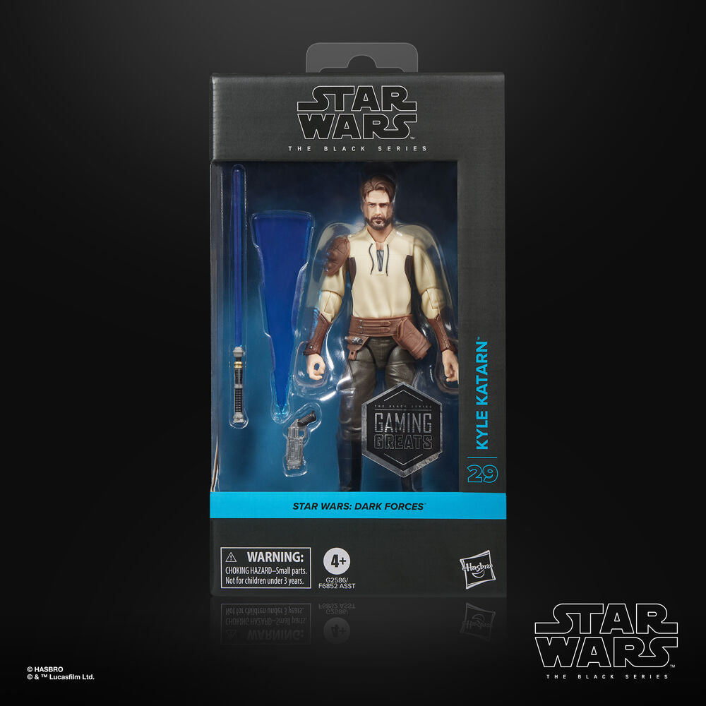 Star Wars Figura Kyle Katarn Dark Forces Hasbro 15cm Colección