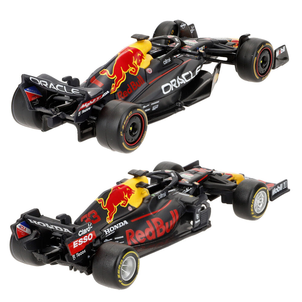 Red Bull Racing Set 4 Coches F1 Metal Burago