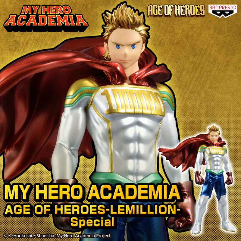 Lemillion Special Age of Heroes Figura - 18cm | My Hero Academia