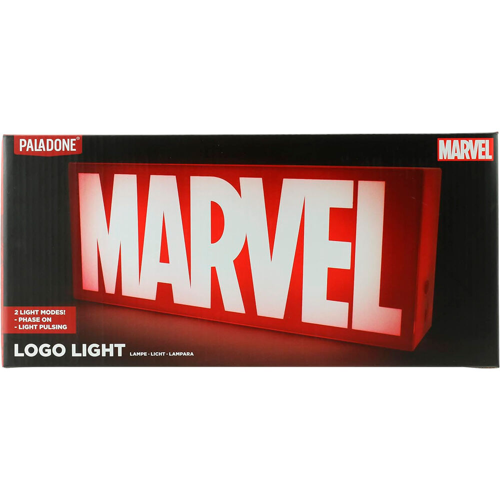 Marvel Lámpara Logo Oficial
