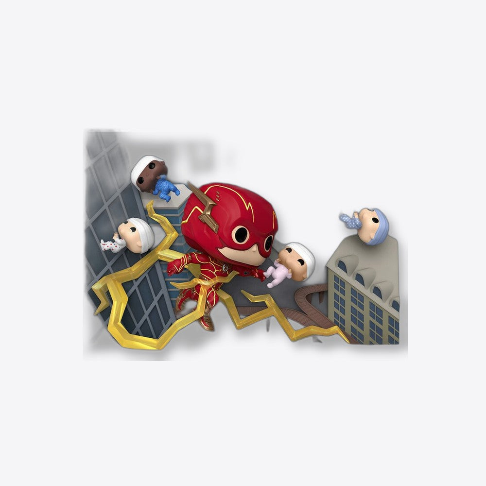 Funko Figura POP Moment DC Comics The Flash Baby Rescue (imagen 3 de 6)