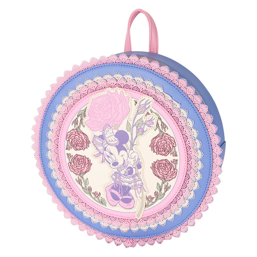 Mochila Floral Minnie Disney Loungefly 23cm (imagen 5 de 8)