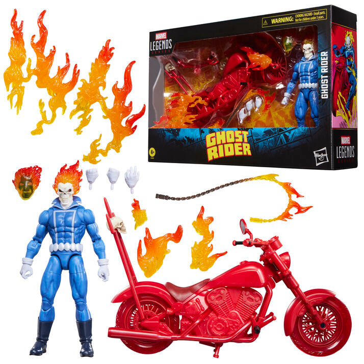 Marvel Figura Johnny Blaze Ghost Rider Legends Series 15cm