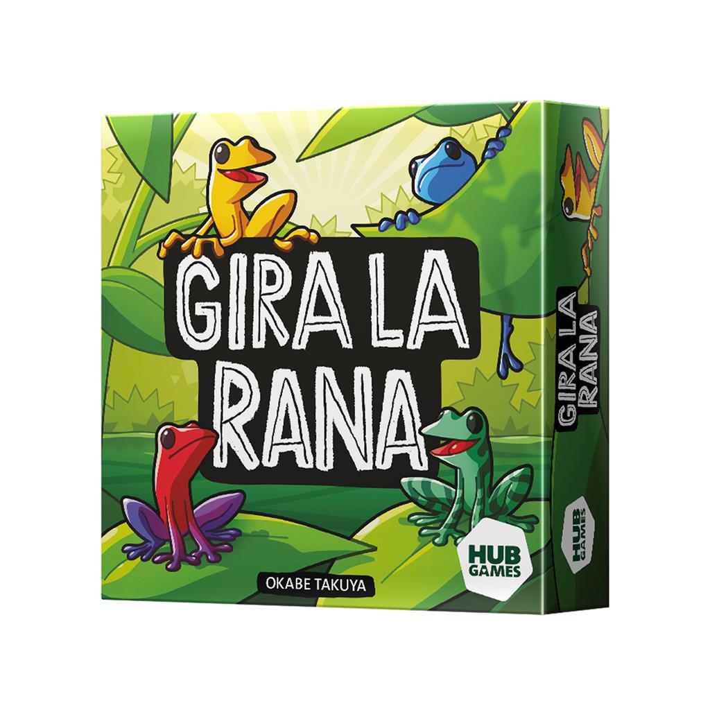 Asmodee Juego de mesa gira la rana pegi 6