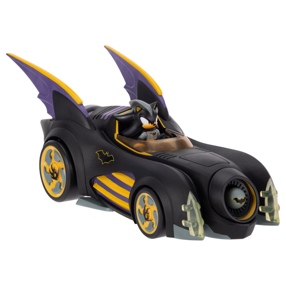 Jakks Pacific Batmobile + figura Shadow Batman Sonic The Hedgehog (imagen 8 de 9)