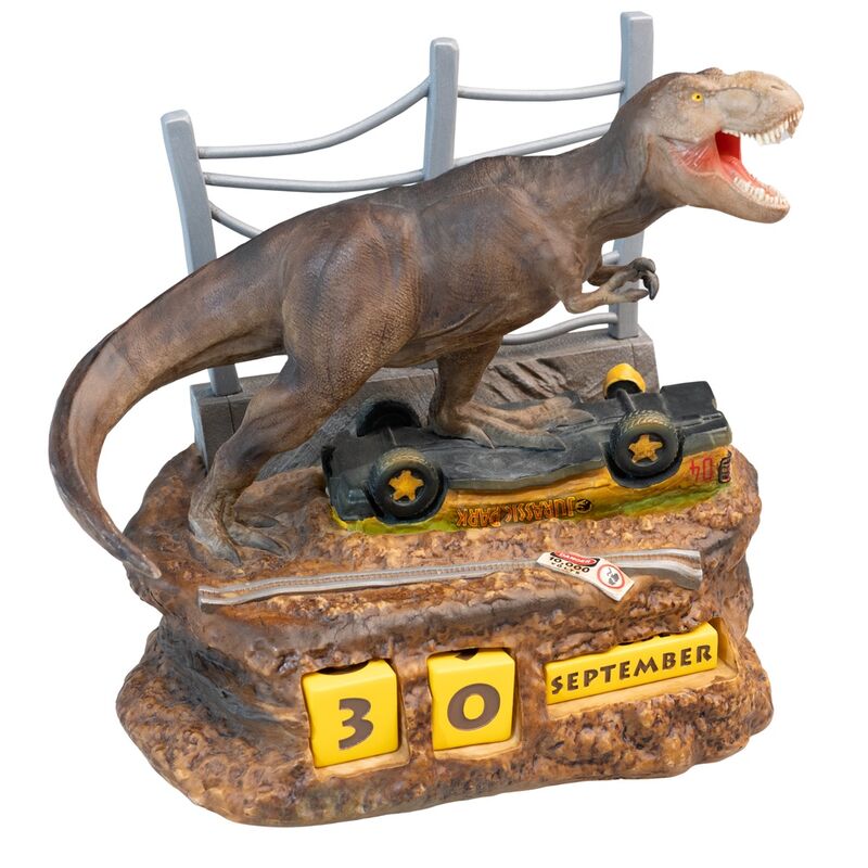 [Jurassic Park] Calendario Perpetuo 3D Logo Dinosaurio