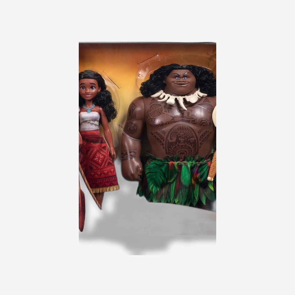 Blister 2 muñecos Vaiana & Maui Moana 2 Disney