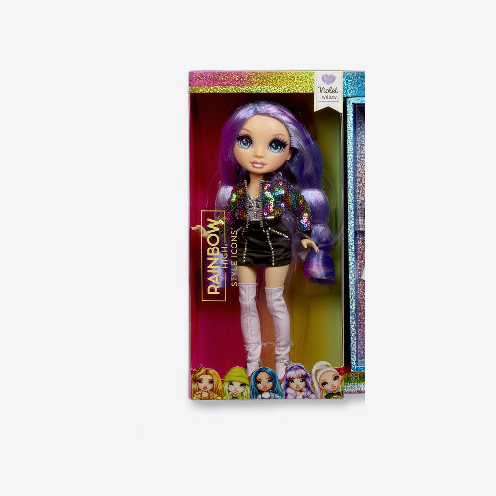 Mga Muñeca Violet Style Icons Fashion Dolls Rainbow High (imagen 3 de 6)