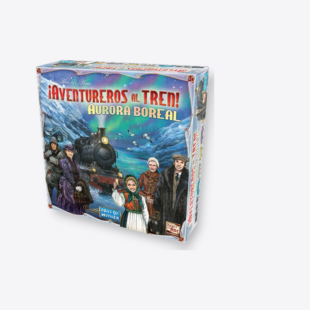 Asmodee Juego de mesa ¡aventureros al tren! aurora boreal (imagen 6 de 6)
