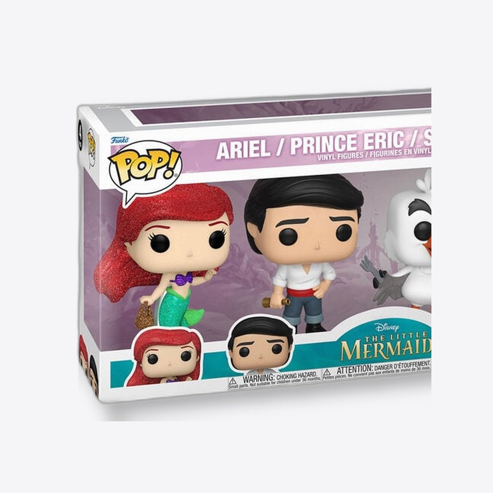 Funko Blister 4 figuras POP Disney La Sirenita Exclusive (imagen 4 de 6)
