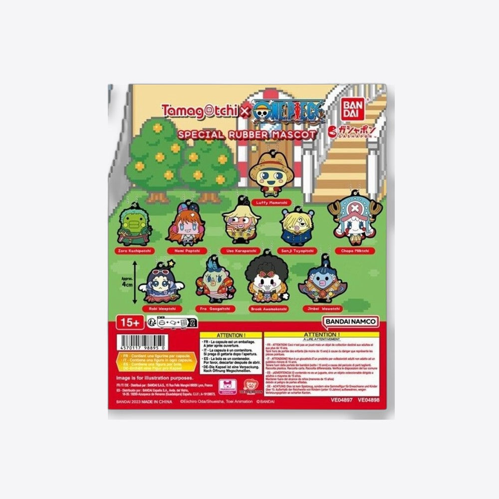 Bandai Set gashapon lote 40 articulos one piece x tamagotchi special rubber mascot (imagen 2 de 6)