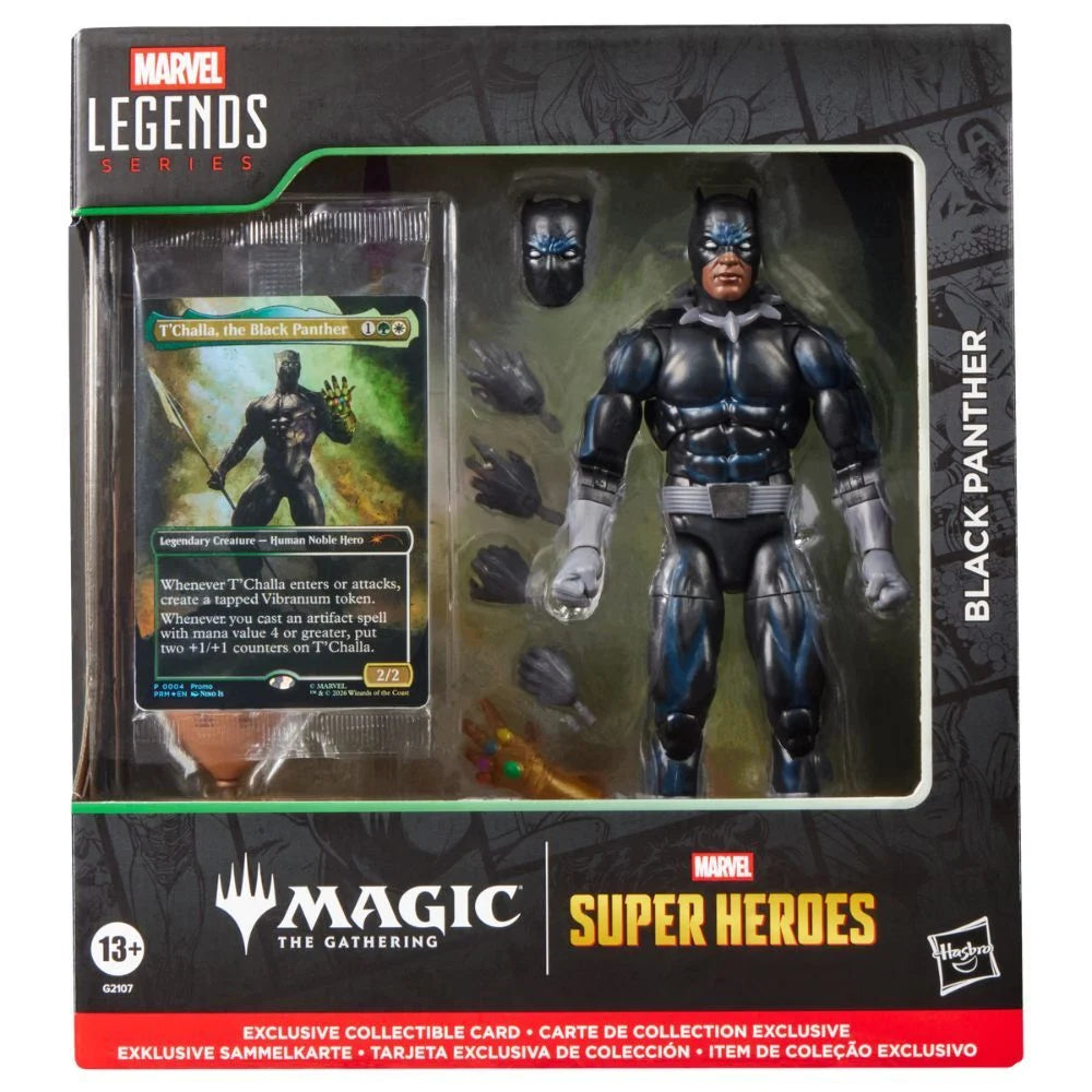 Hasbro Figura Black Panther Magic The Gathering Marvel Legends Series 15cm