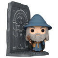 Funko Figura POP Deluxe El Señor de los Anillos Gandalf with Doors of Durin