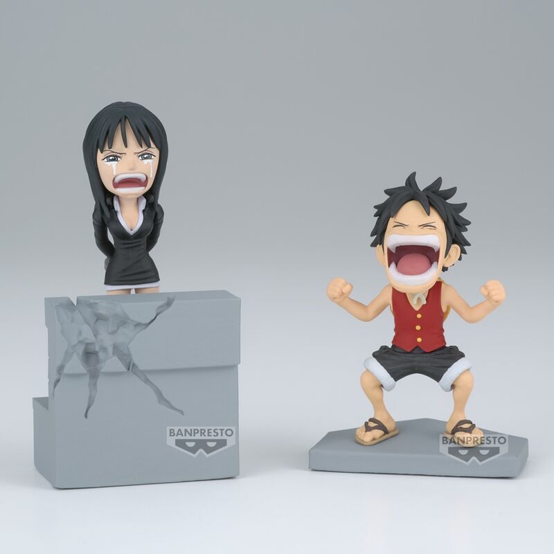 Banpresto Figura Luffy & Nico Robin World Collectable One Piece 10cm (imagen 2 de 8)