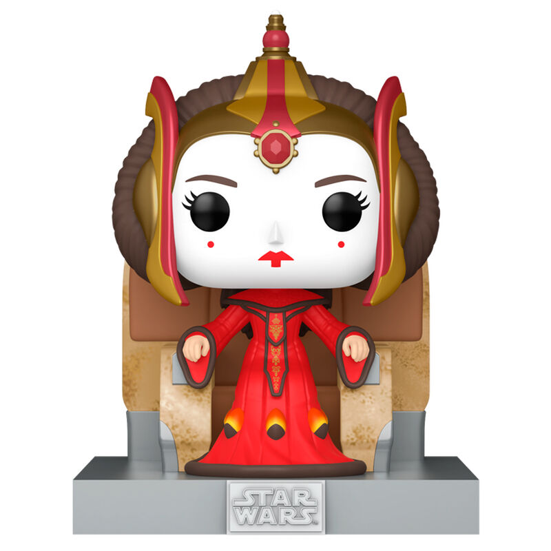Funko Figura POP Deluxe Star Wars Queen Amidala on the Throne (imagen 2 de 3)