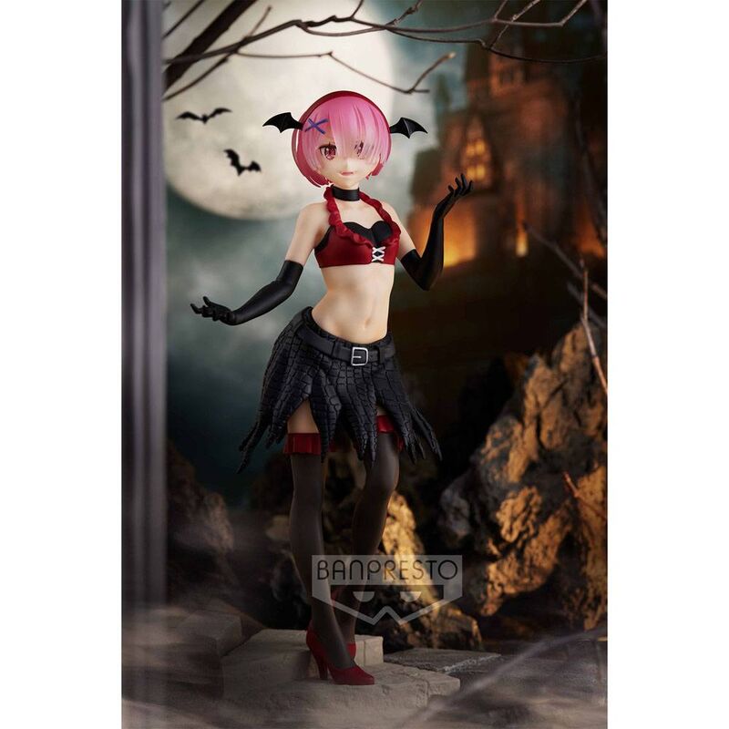 Banpresto Figura Ram Espresto Monster Motions Re:Zero Starting Life in Another World 22cm (imagen 6 de 9)