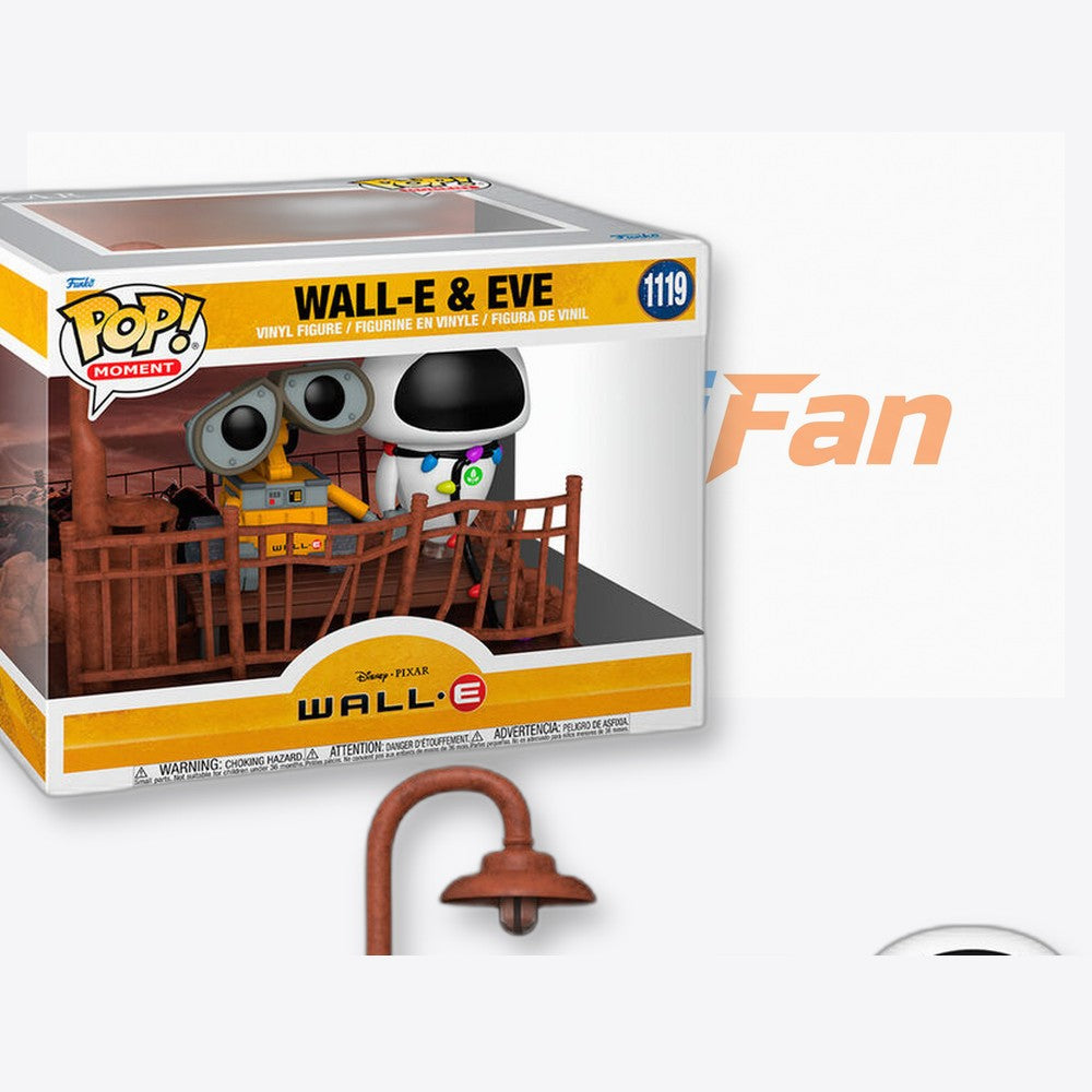 Funko Figura POP Disney Wall-E - Wall-E & Eve (imagen 5 de 6)