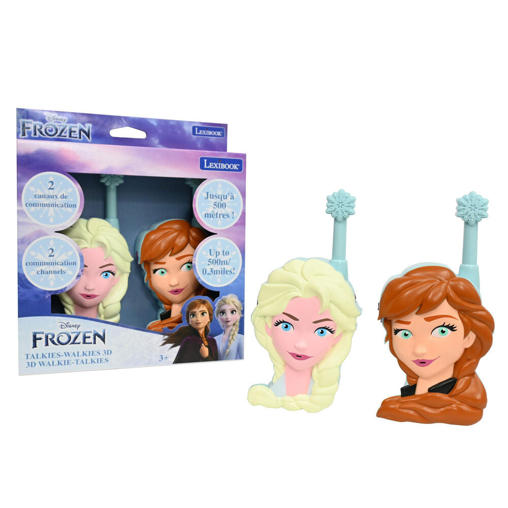 Lexibook Walkie-Talkies 3D Frozen Disney (imagen 2 de 5)