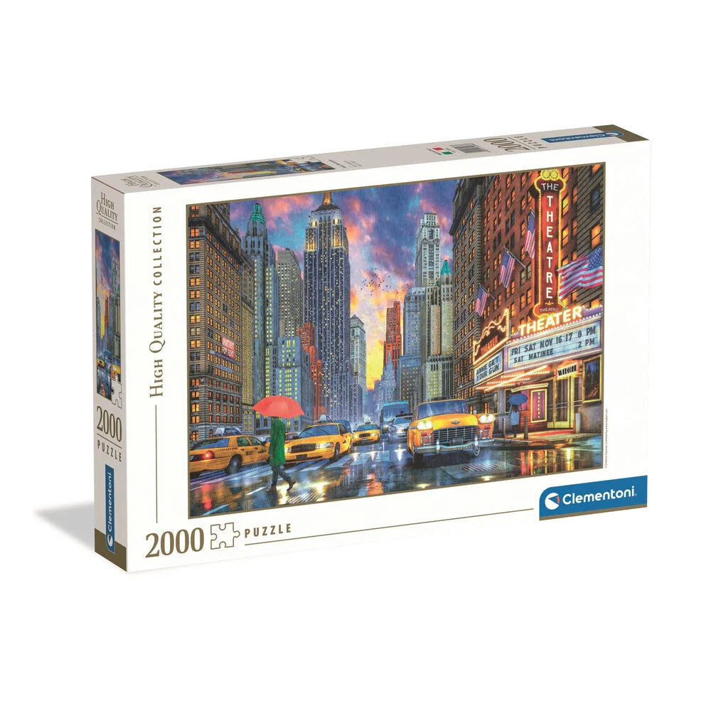 [Paisajes] Puzzle Rainy Manhattan 2000 Piezas