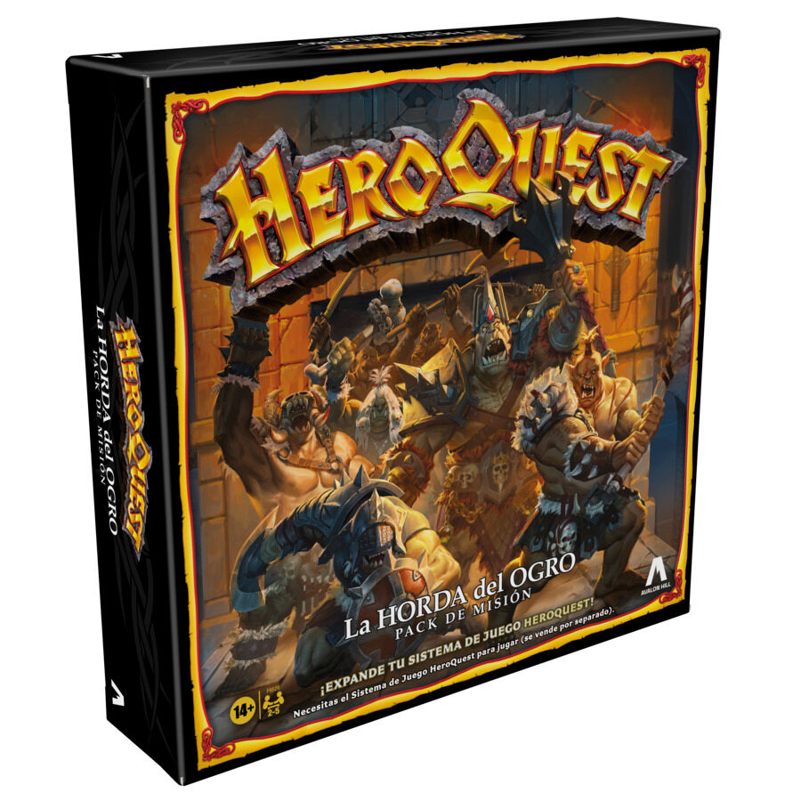 Hasbro Expansion juego mesa La Horda del Ogro Heroquest español (imagen 3 de 8)