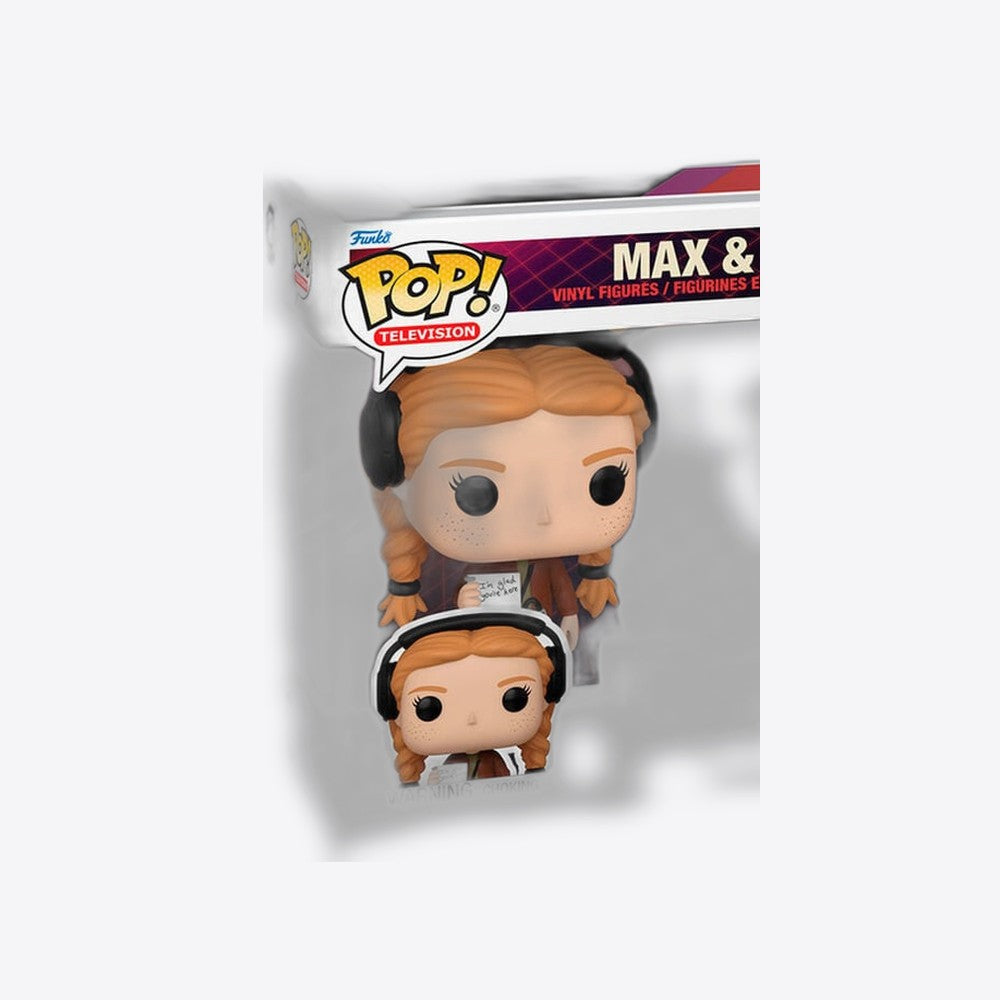 Funko Blister 2 figuras POP Stranger Things Max & Lucas (imagen 4 de 6)