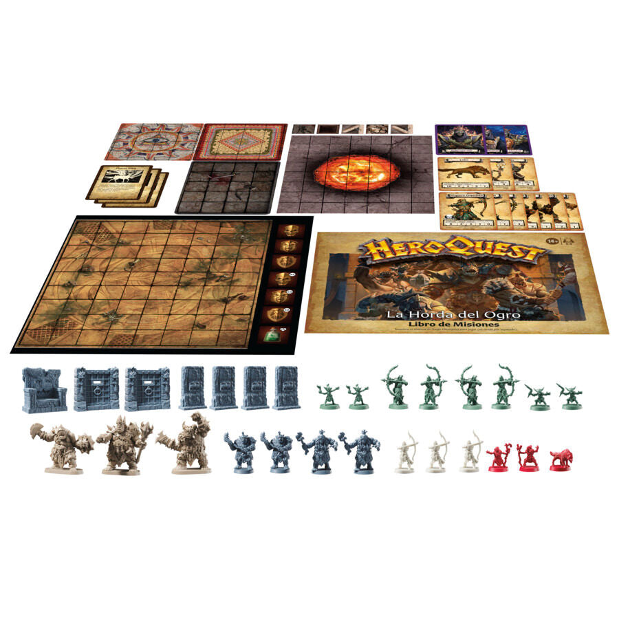 Hasbro Expansion juego mesa La Horda del Ogro Heroquest español (imagen 5 de 8)