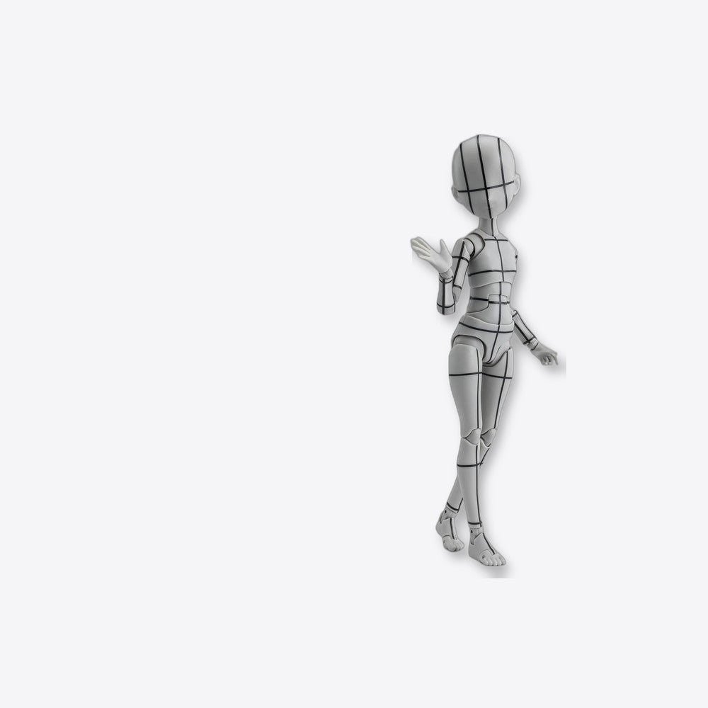 Figura tamashii nations body - chan ken sugimori edition wireframe gray color ver. (imagen 4 de 6)