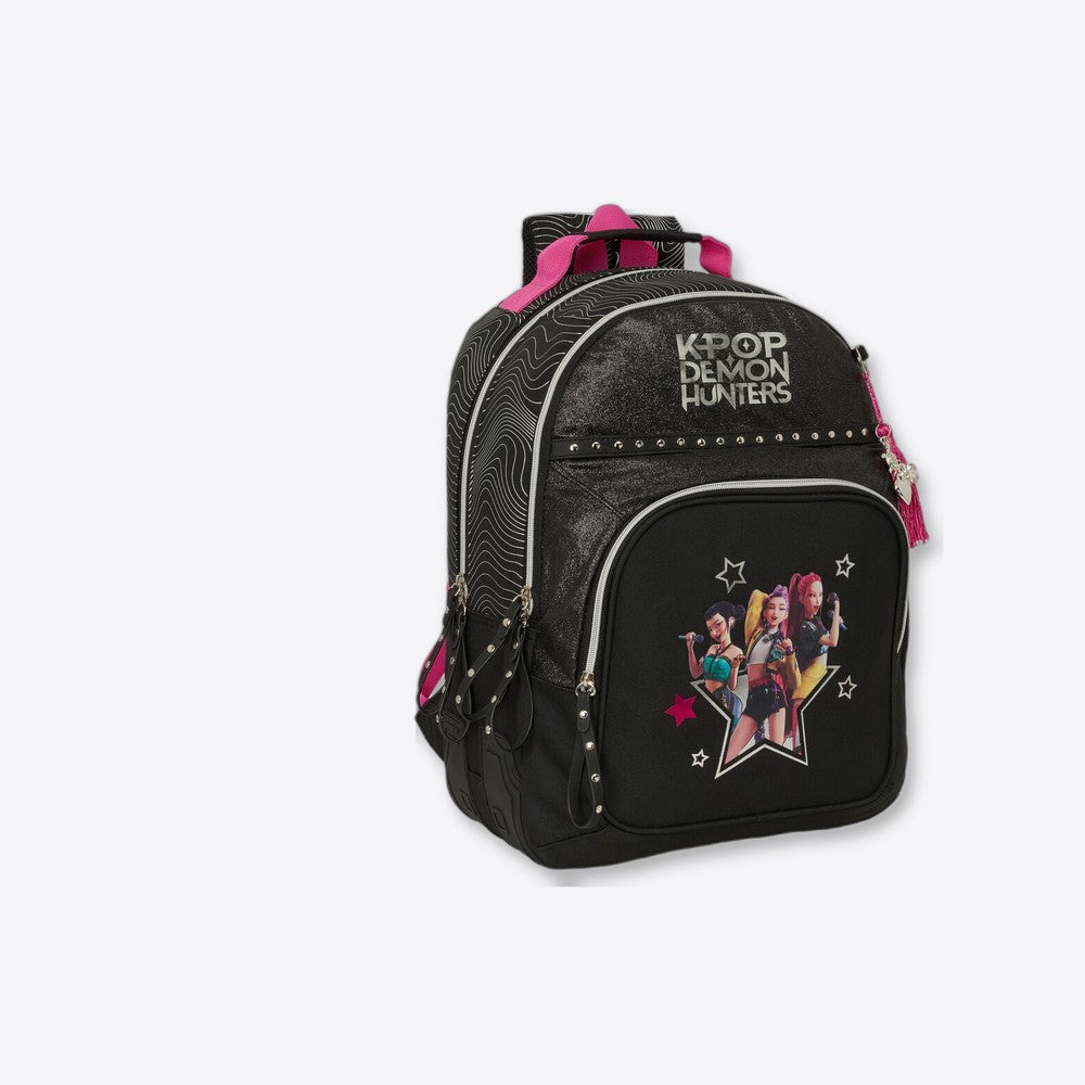 Safta Mochila Energy Kpop Demon Hunters adaptable 42cm (imagen 6 de 6)