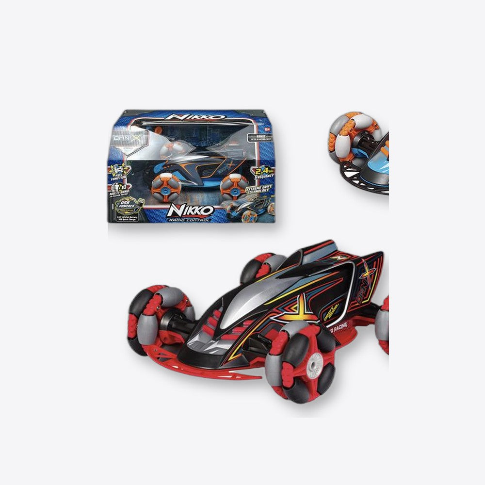 Bandai Rojo Coche teledirigido nikko radio control omni x color aleatorio (imagen 3 de 6)