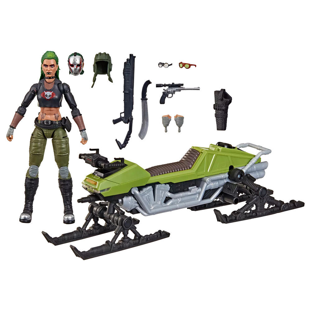 G.I. Joe Classified Figura Zanya Dreadnok Chameleon Cobra 15cm