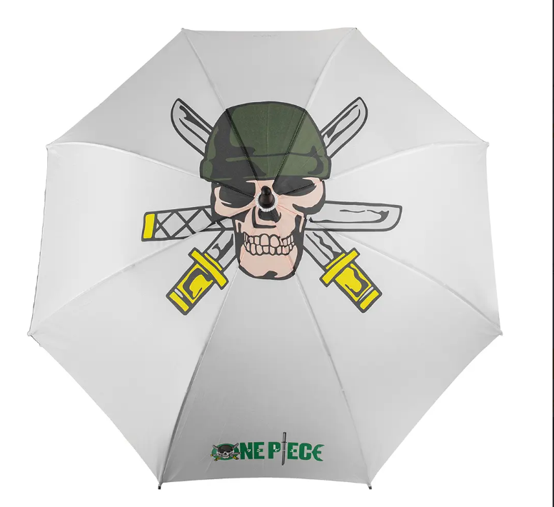 Cinereplicas Paraguas blanco one piece zoro