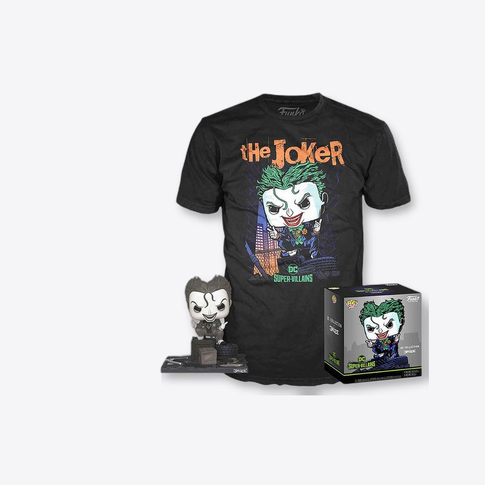 Funko Set figura POP & Tee DC Comics Jim Lee Joker (imagen 4 de 6)