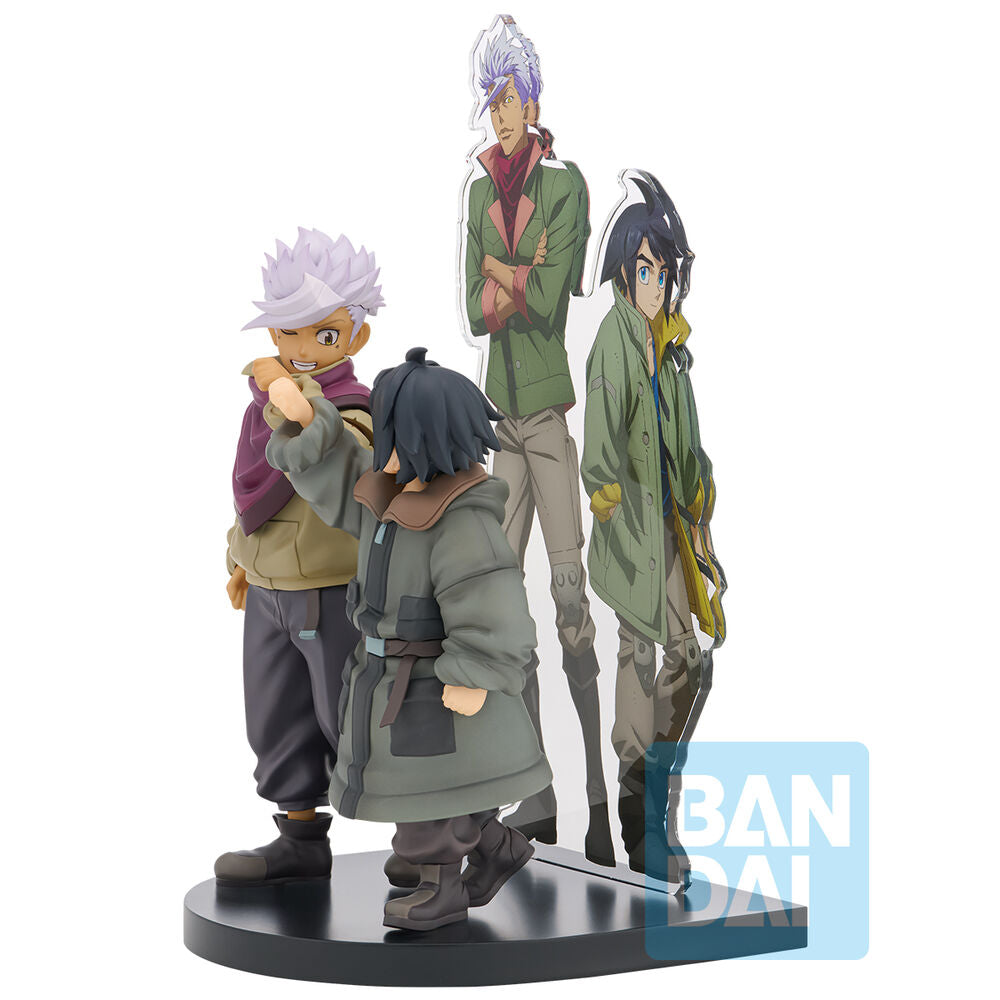 Banpresto Figura Ichibansho Augus Mikazuki & Itsuka Orga Iron-Blooded Orphans Mobile Suit Gundam 18cm (imagen 2 de 6)
