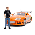 Brian + Coche Toyota Supra - Réplica | Fast & Furious