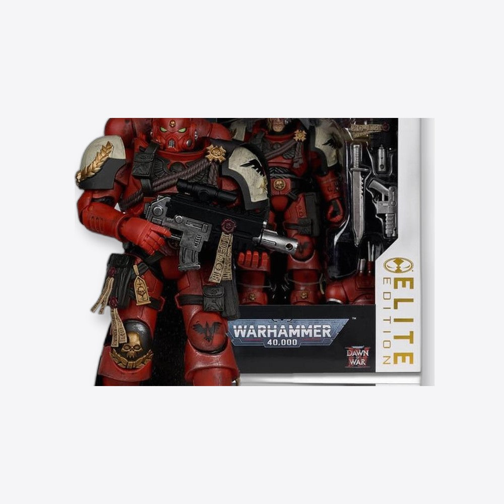 Figura mcfarlane toys warhammer 40k dawn of war 4 captain cyrus elite edition 18cm (imagen 5 de 6)