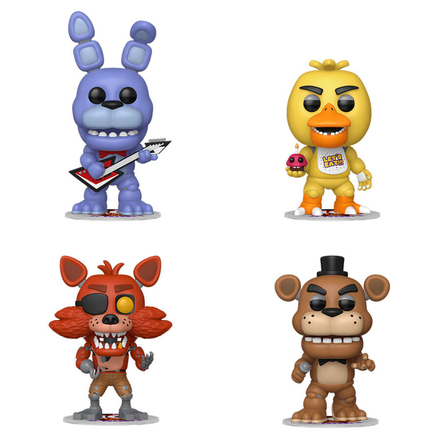 Funko Blister 4 figuras POP Five Nights at Freddys (imagen 2 de 3)