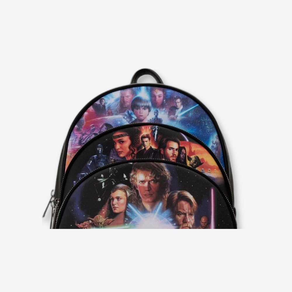 Mini mochila loungefly star wars trilogia 2 (imagen 3 de 6)