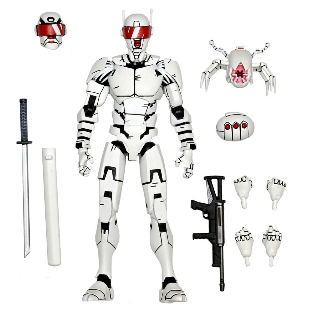 Neca Figura Ultimate Elite Synja Patrol Bot Teenage Mutant The Last Ronin Tortugas Ninja 18cm (imagen 2 de 5)