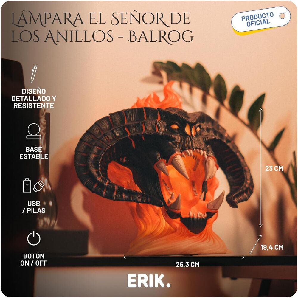 Balrog Lampara - Lámparas | The Lord of the Rings