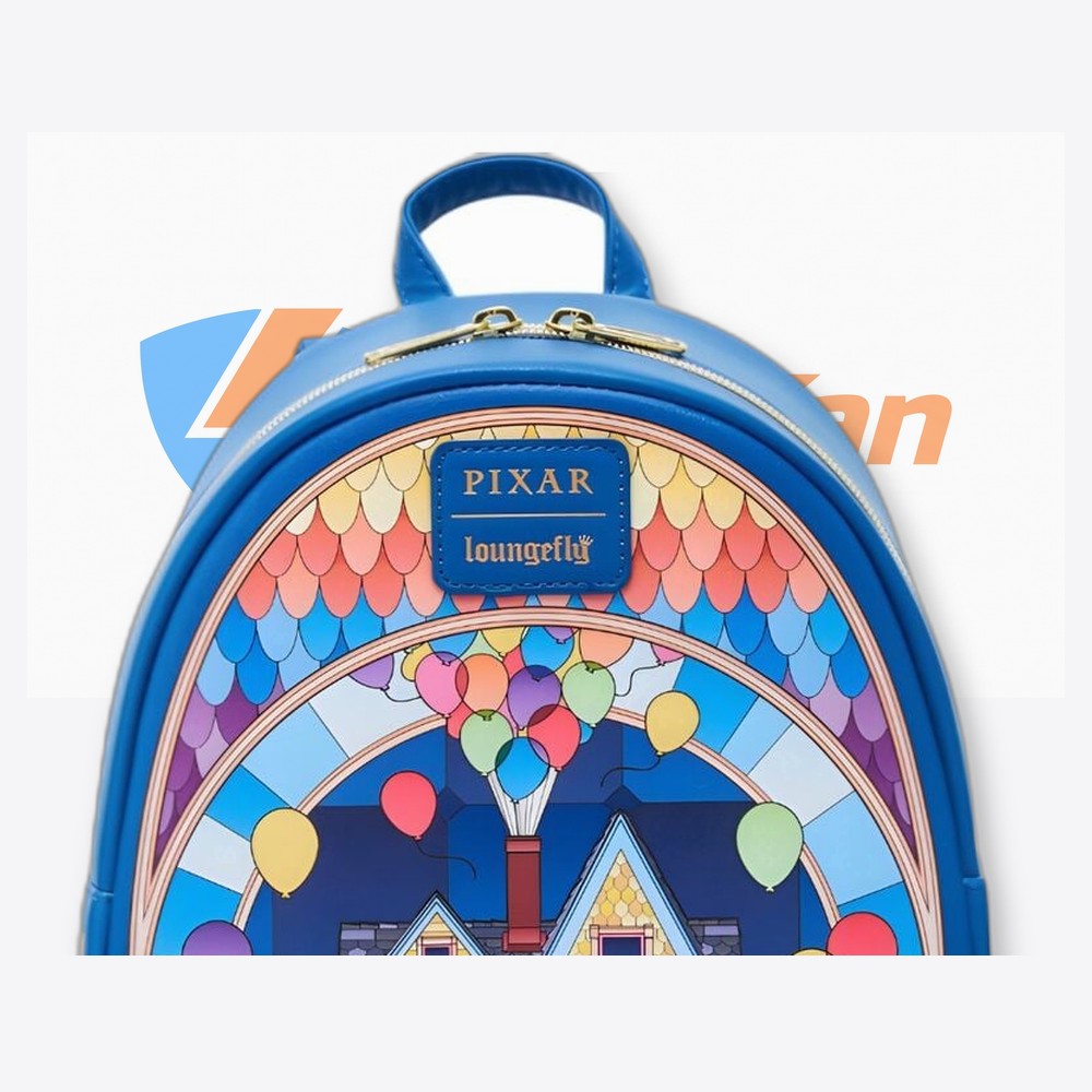 Lf | Lounfefly Mochila Stained Glass Up Disney Pixar Loungefly 26cm (imagen 3 de 6)