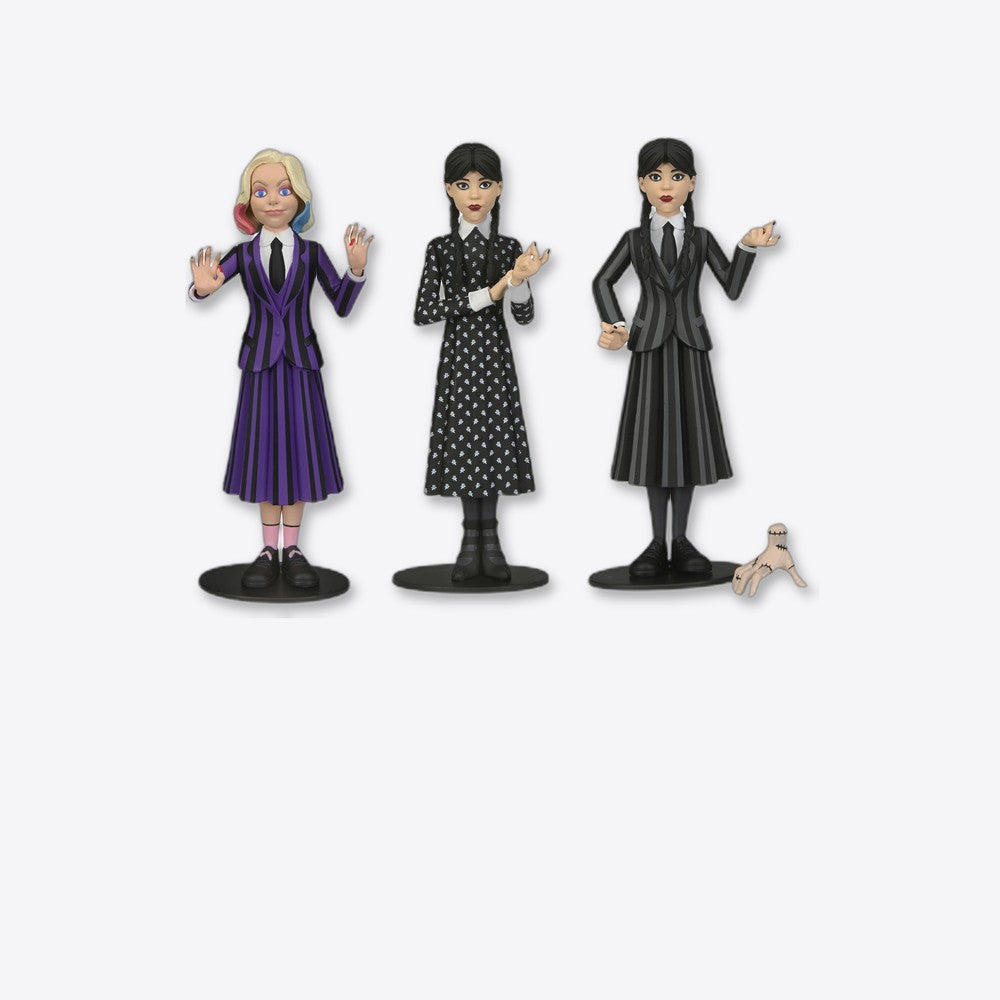 Surtido figuras neca wednesday addams toony terrors 12 unidades (imagen 6 de 6)