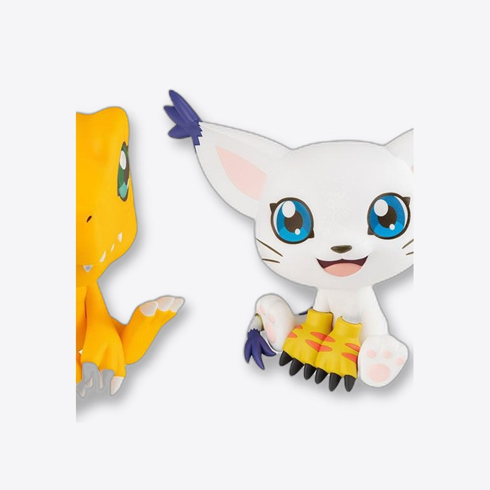 Figuras megahouse digimon lookup pack agumon & tailmon (imagen 5 de 6)